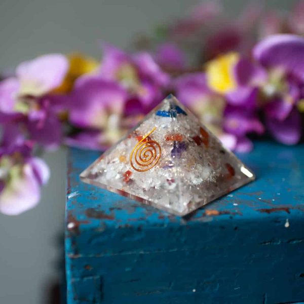 Pyramide Chakra Et Orgonite 70 Mm Zenvol Vente En Gros