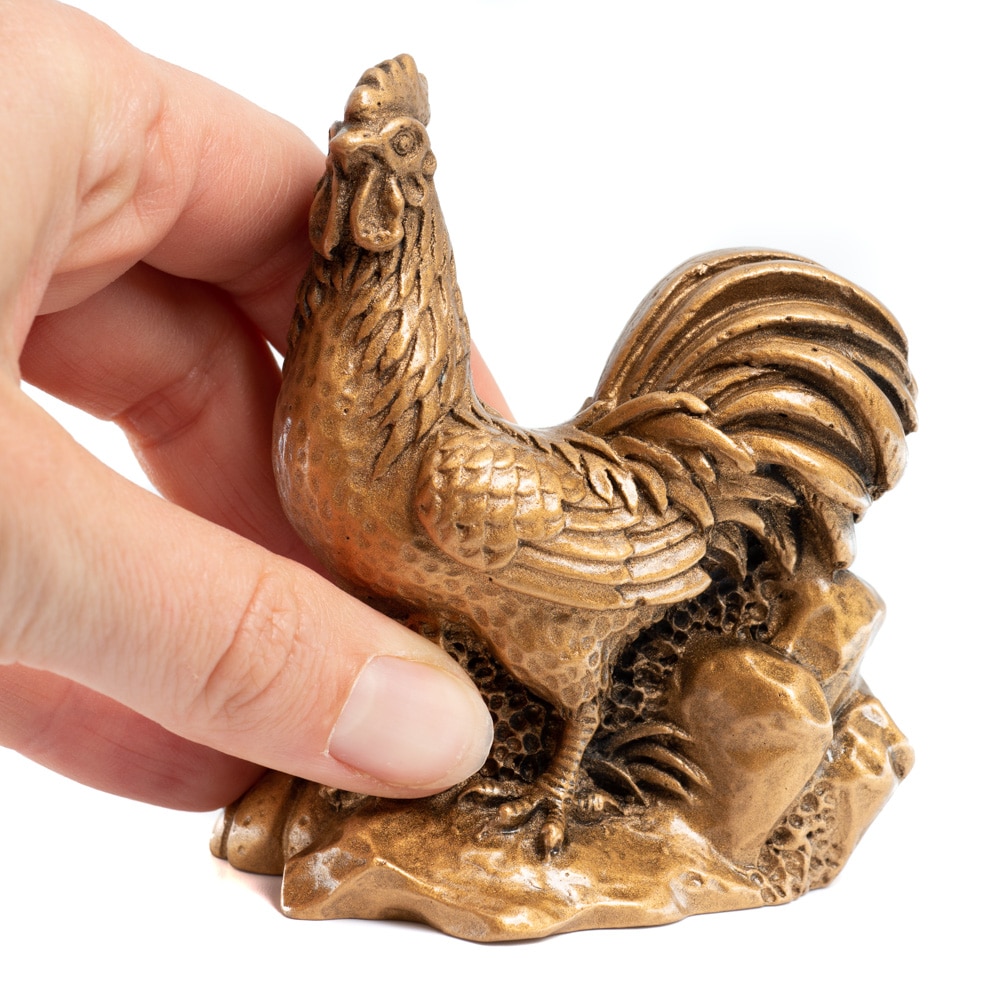 Figurine Feng Shui Coq Du Zodiaque Chinois Mm Zenvol Vente En Gros