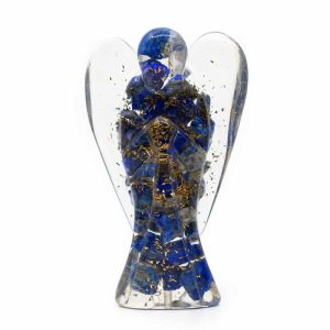 Ange en Pierre Précieuse Lapis Lazuli (70 mm)