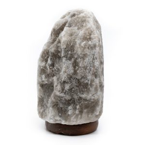 Lampe de Sel d'Himalaya Gris (1-2 kg) +/- 15 x 11 x 9 cm