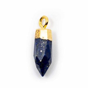 Pendentif en Pierre Précieuse Lapis Lazuli (12 mm)