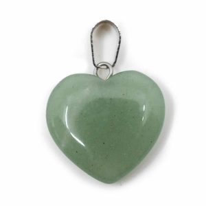 Pendentif Aventurine Verte - Cœur (20 mm)