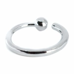 Bague Petite Boule Cuivre Argenté - Réglable