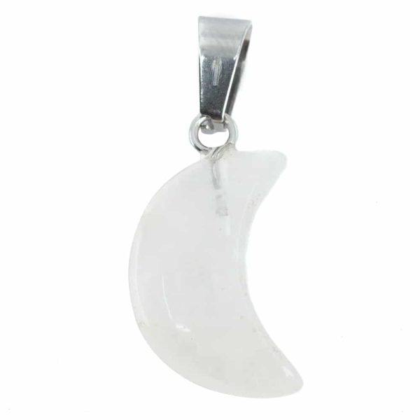 Pendentif Cristal De Roche Lune Zenvol Vente En Gros