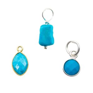 Ensemble de Pendentifs Turquoise Populaire - Lot